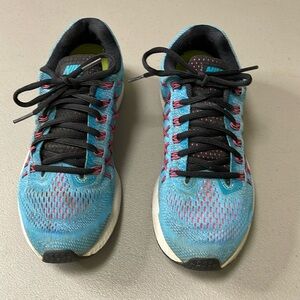 Nike Air Zoom Pegasus 32 Women's Blue Pink Lave Up Sneakers Sz 8 Walking